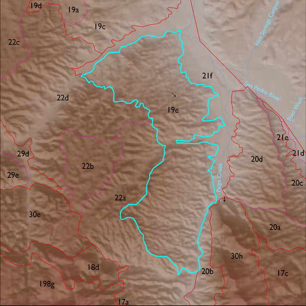 Map with the ELT 19e polygon highlighted.